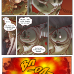A.M. got a LOT of practice with that move when she was hanging out with Malevolus.