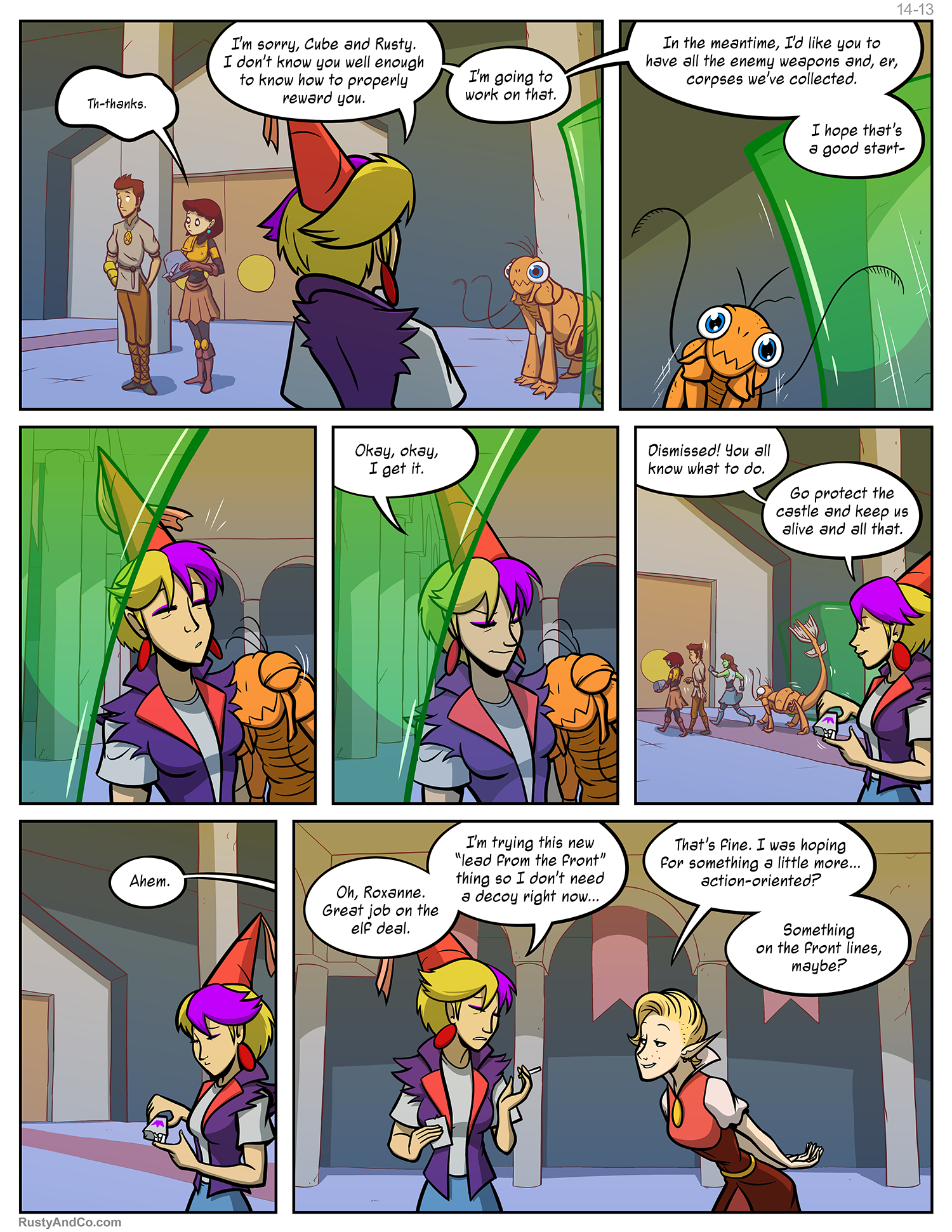 Roxy might be a little on tilt.